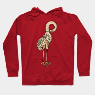 Contorted Crane Marginalia Hoodie